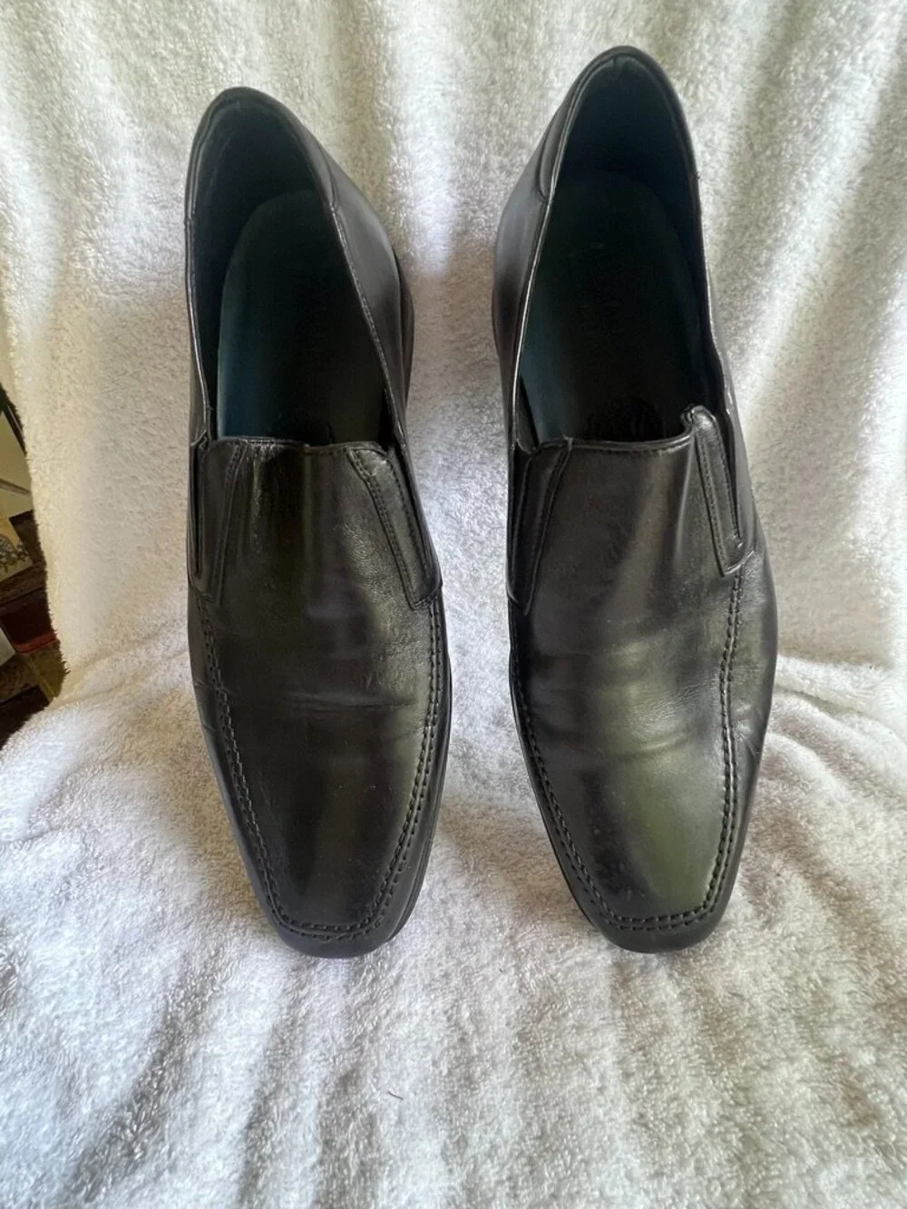 Magnanni Men’s Black dress shoes  Made in Spain~ Size 11 M
